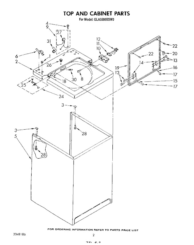 Diagram for GLA5580XSM0