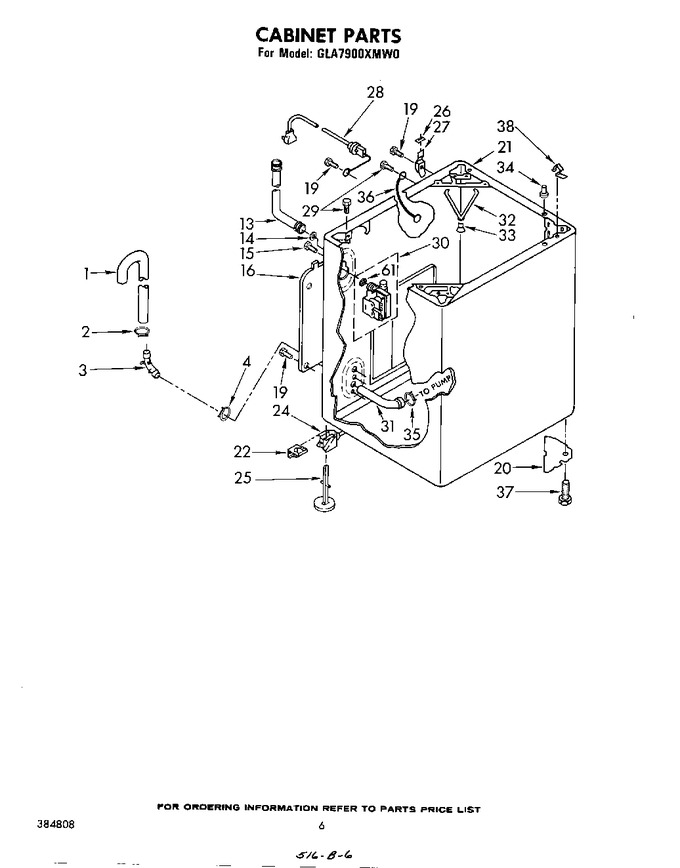 Diagram for GLA7900XMW0