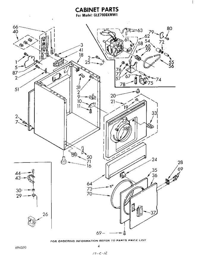 Diagram for GLE7900XMW1