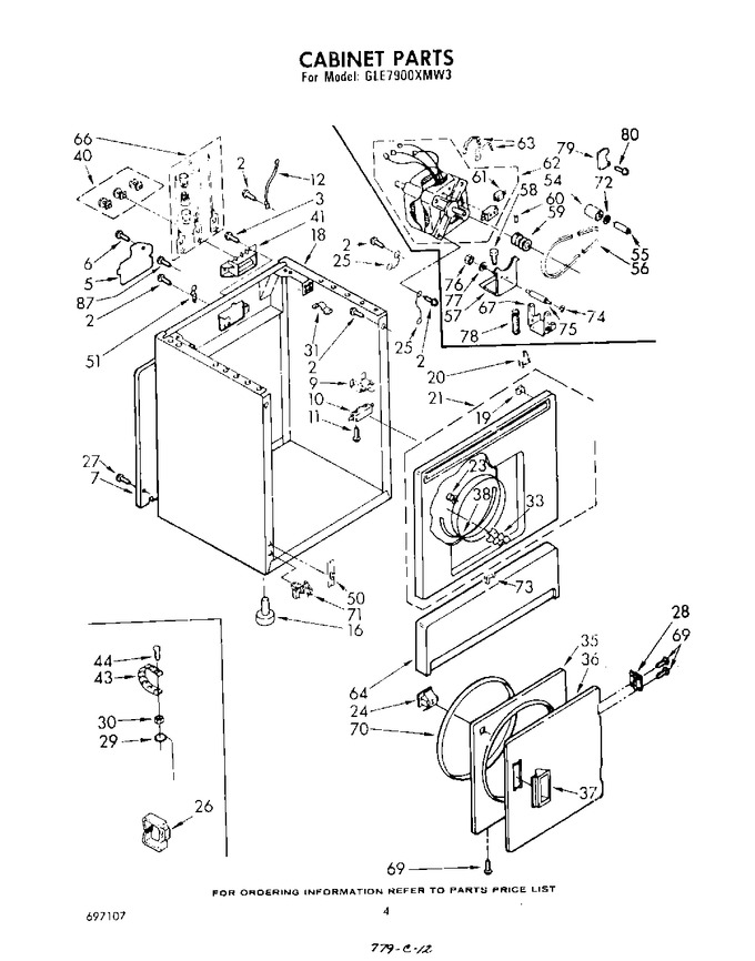 Diagram for GLE7900XMW3