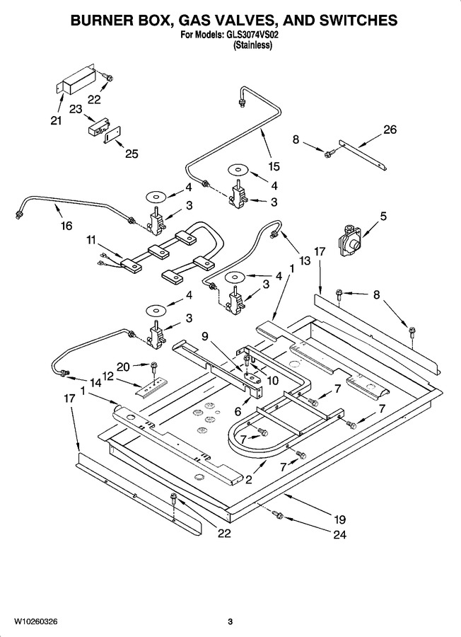 Diagram for GLS3074VS02