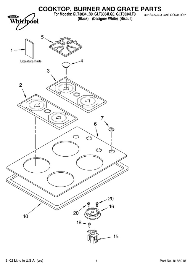 Diagram for GLT3034LB0