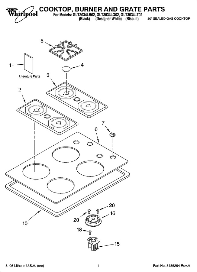 Diagram for GLT3034LQ02