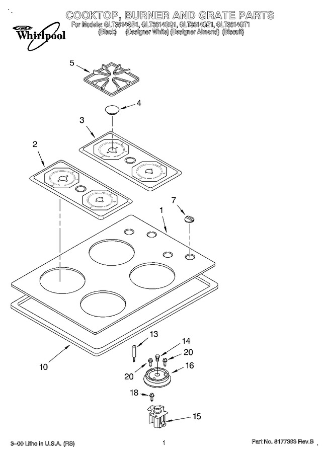 Diagram for GLT3614GB1