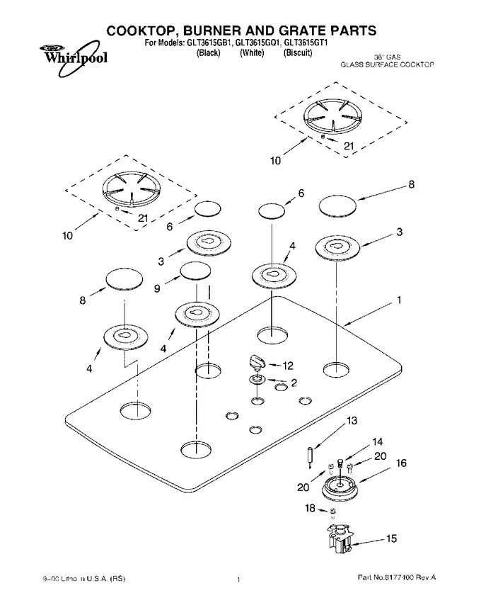 Diagram for GLT3615GQ1