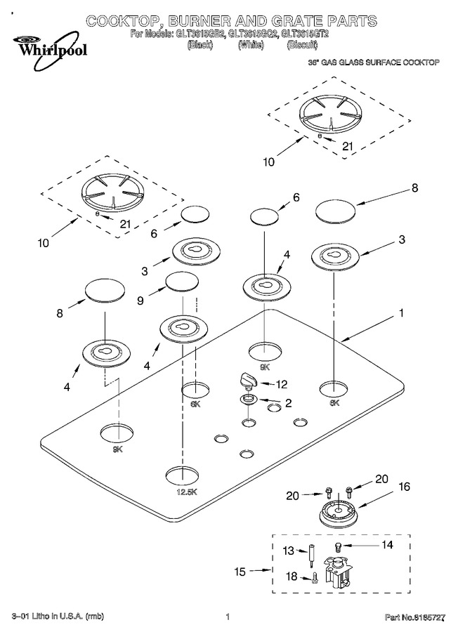 Diagram for GLT3615GT2