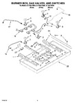 Diagram for 02 - Burner Box, Gas Valves, And Switches, Optional Parts