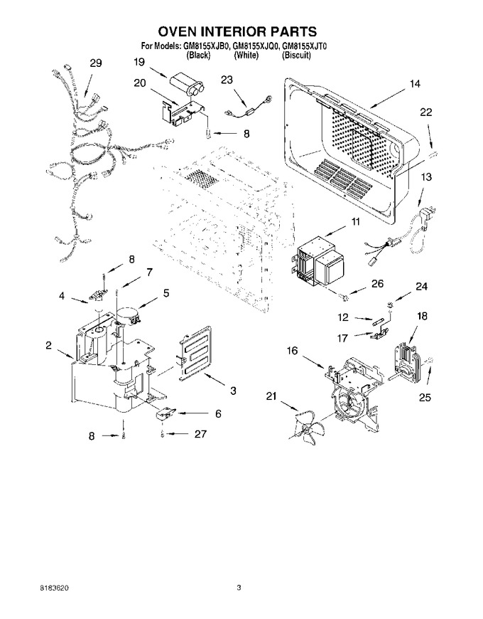 Diagram for GM8155XJB0