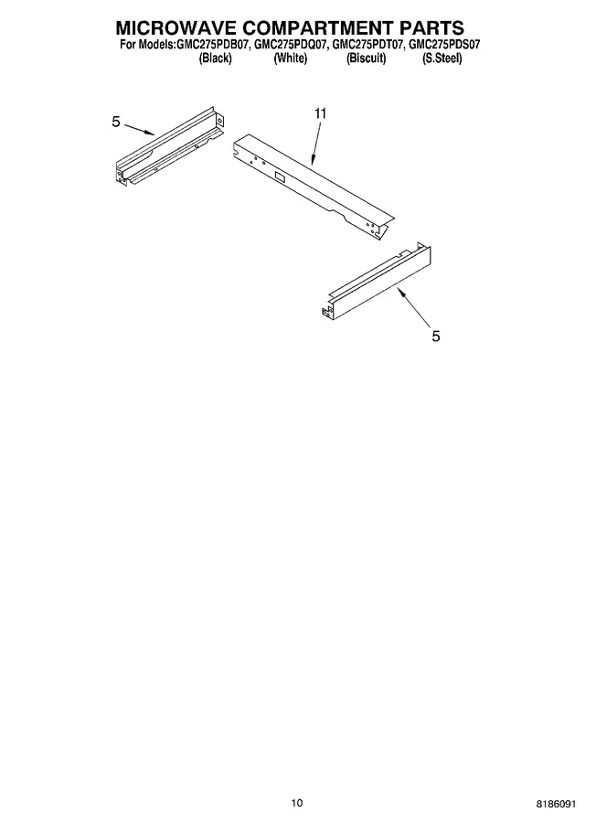 Diagram for GMC275PDS07