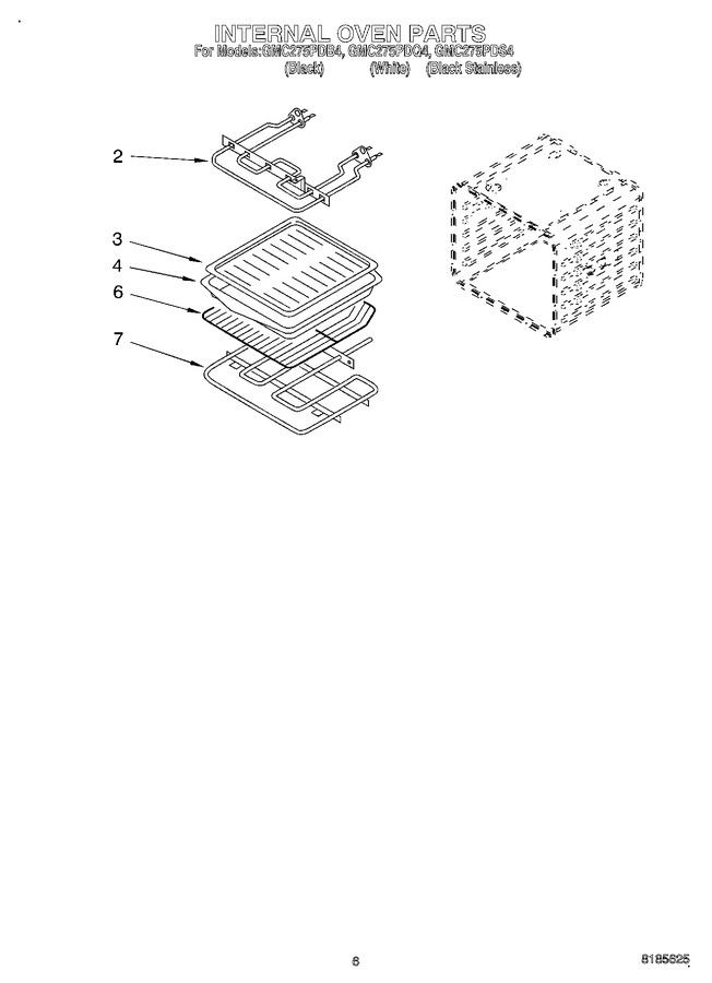 Diagram for GMC275PDQ4