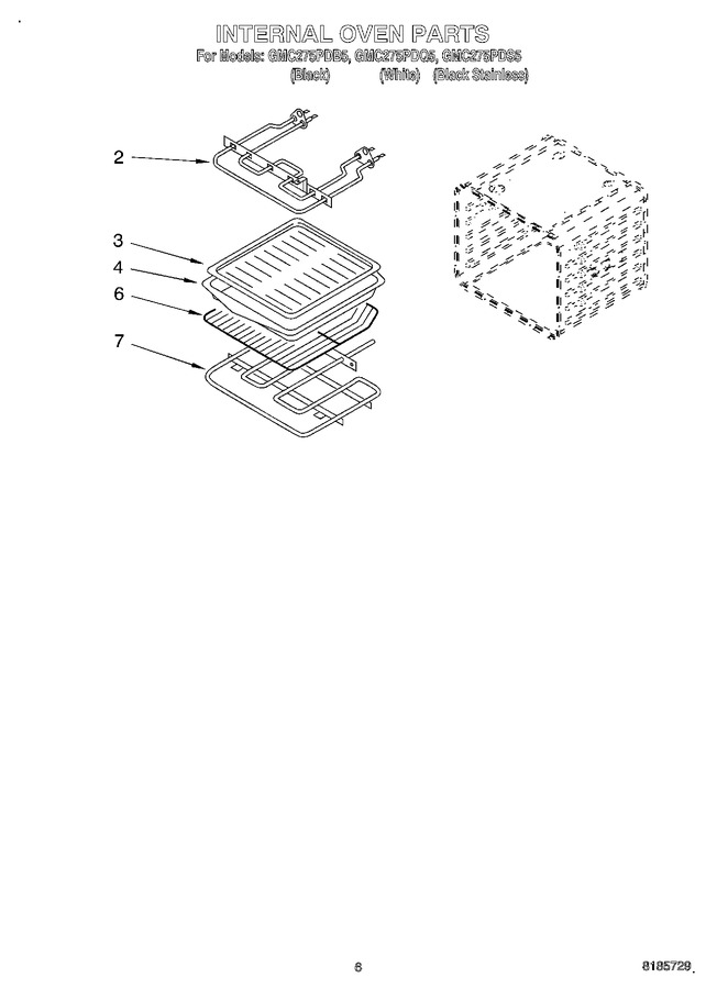 Diagram for GMC275PDS5