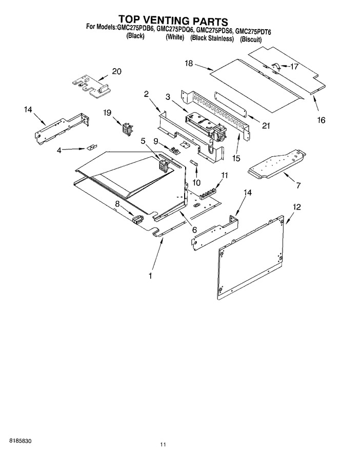 Diagram for GMC275PDB6