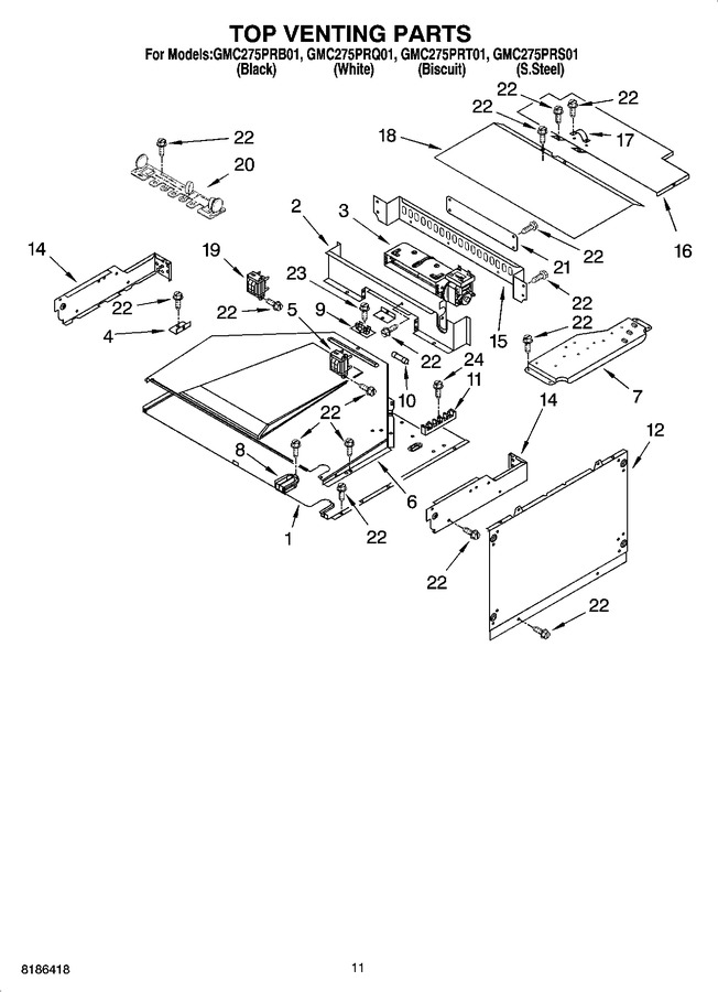 Diagram for GMC275PRT01