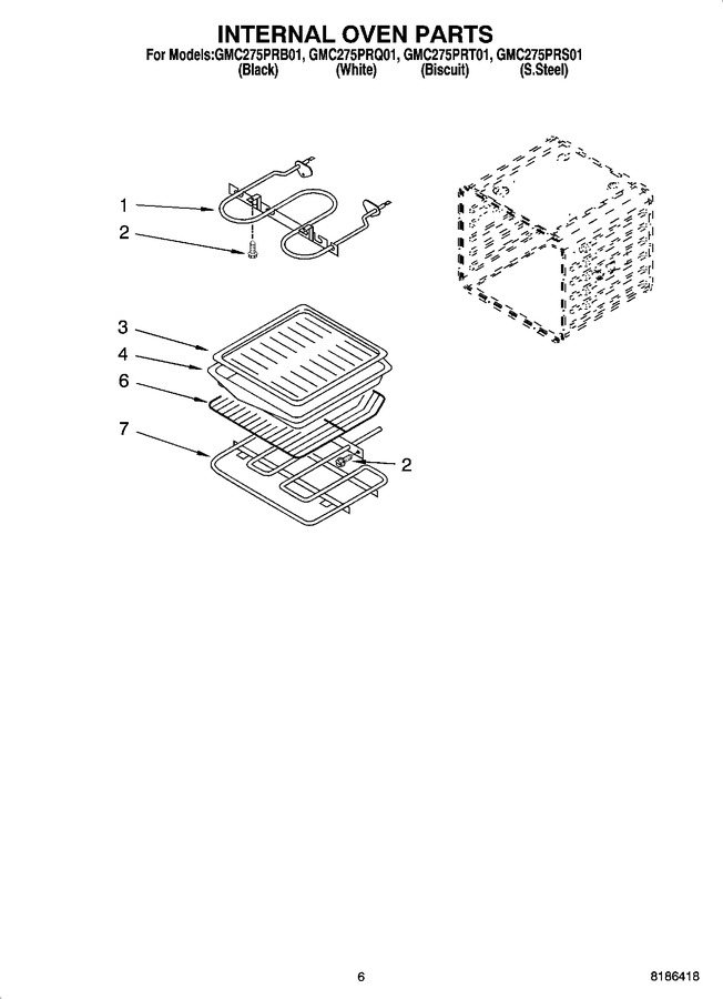 Diagram for GMC275PRQ01