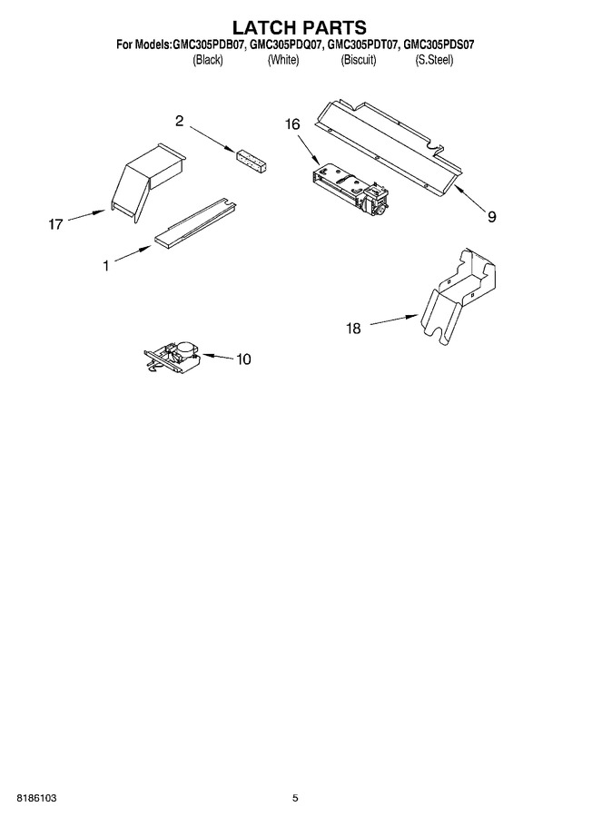 Diagram for GMC305PDS07