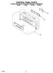 Diagram for 02 - Control Panel Parts