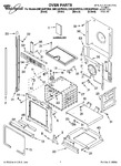 Diagram for 01 - Oven Parts