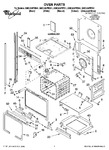 Diagram for 01 - Oven Parts