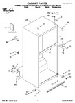 Diagram for 01 - Cabinet Parts