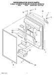 Diagram for 04 - Refrigerator Door Parts