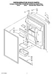 Diagram for 04 - Refrigerator Door Parts