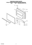 Diagram for 07 - Freezer Door Parts