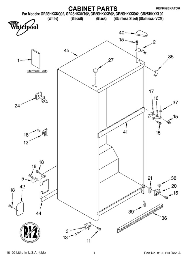 Diagram for GR2SHKXKQ02