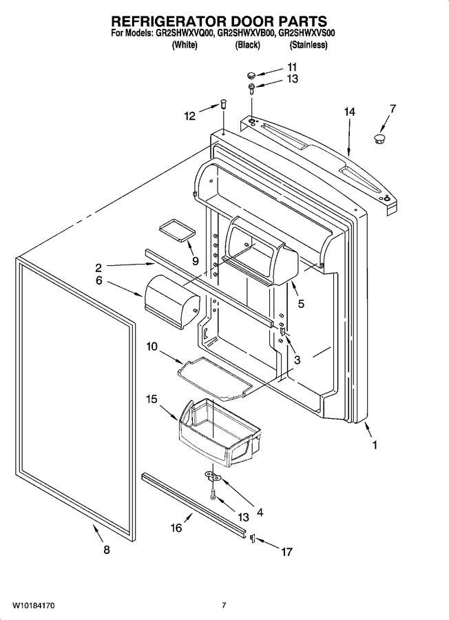 Diagram for GR2SHWXVQ00