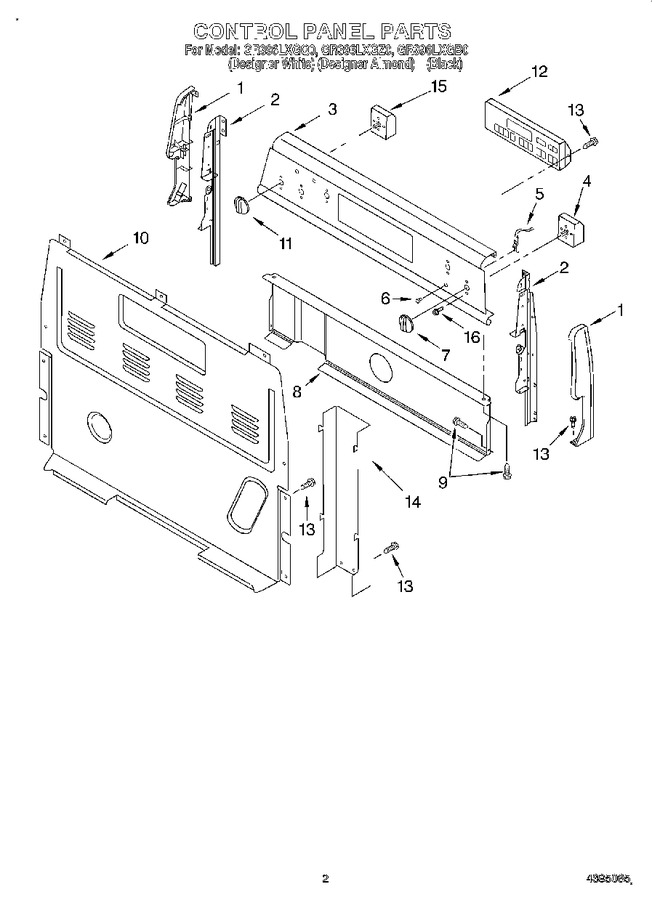 Diagram for GR396LXGB0