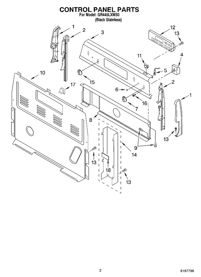 Diagram for GR445LXMS0