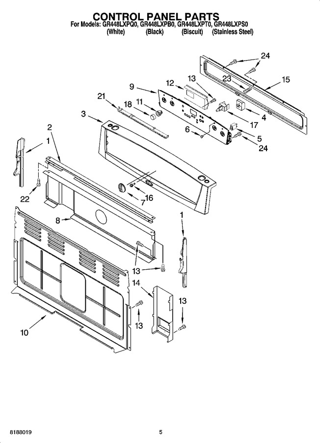 Diagram for GR448LXPT0