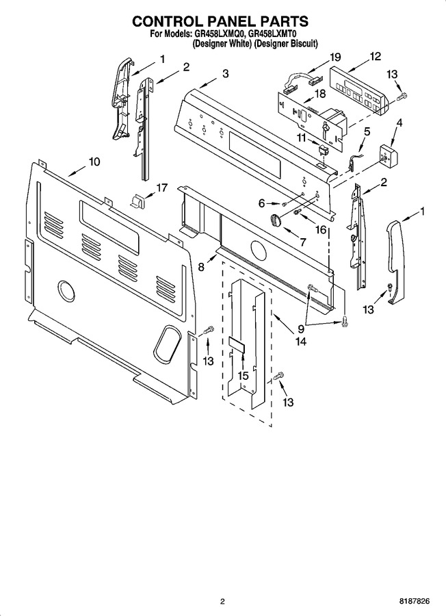 Diagram for GR458LXMT0