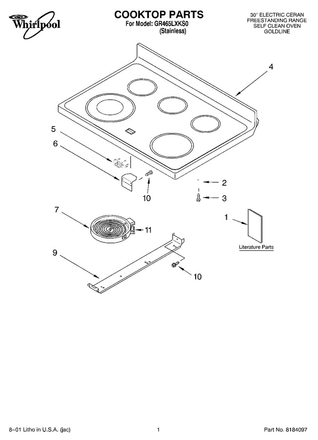 Diagram for GR465LXKS0