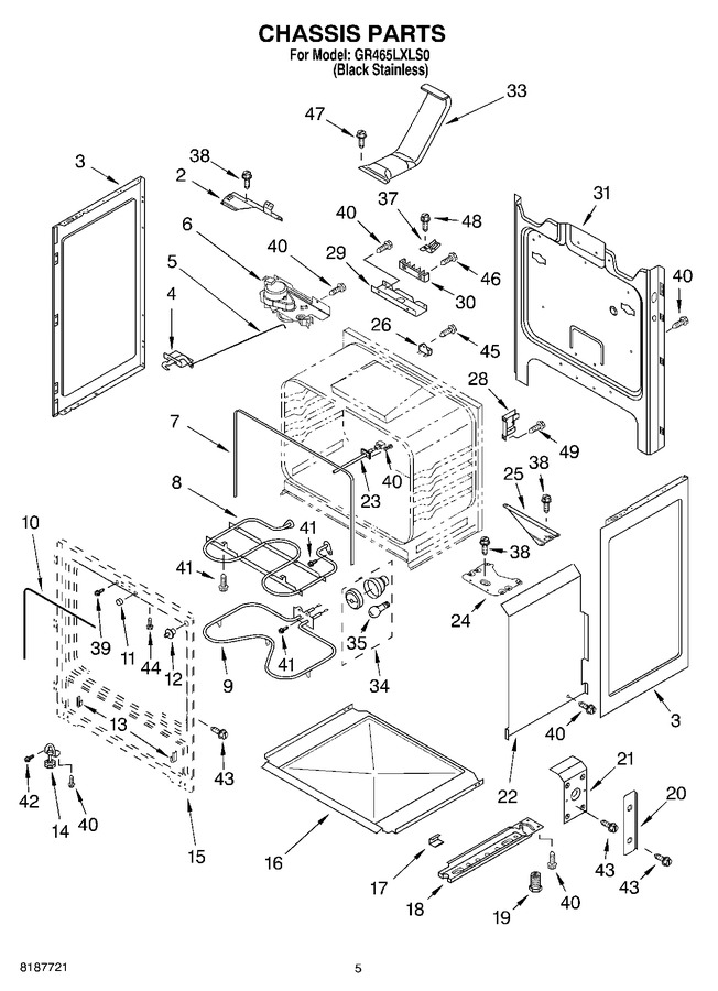 Diagram for GR465LXLS0