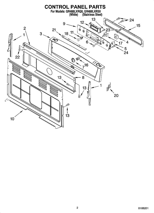 Diagram for GR488LXRS0