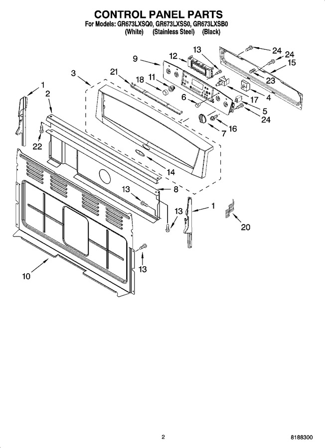 Diagram for GR673LXSQ0