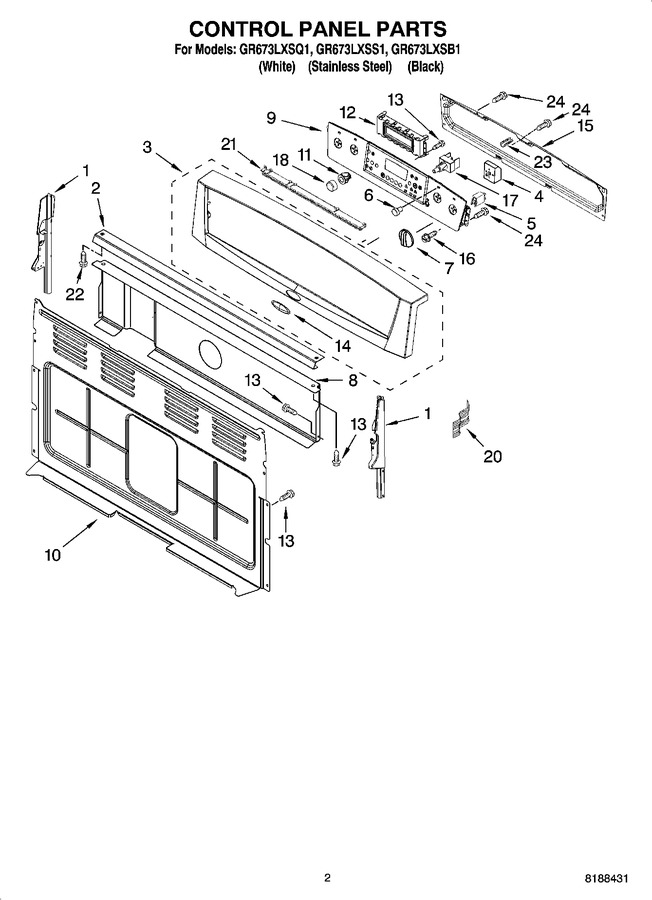 Diagram for GR673LXSS1