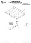 Diagram for 01 - Cooktop Parts