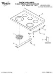 Diagram for 01 - Cooktop Parts