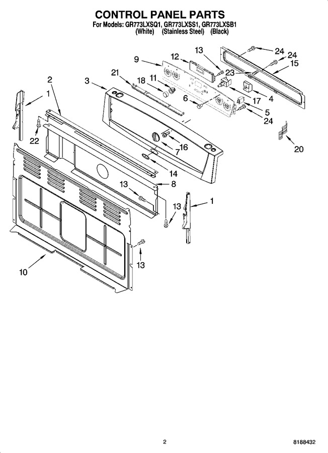 Diagram for GR773LXSB1