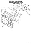 Diagram for 02 - Control Panel Parts