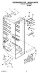 Diagram for 02 - Refrigerator Liner Parts