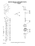 Diagram for 05 - Motor And Ice Container Parts