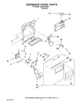 Diagram for 08 - Dispenser Front Parts