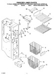 Diagram for 04 - Freezer Liner