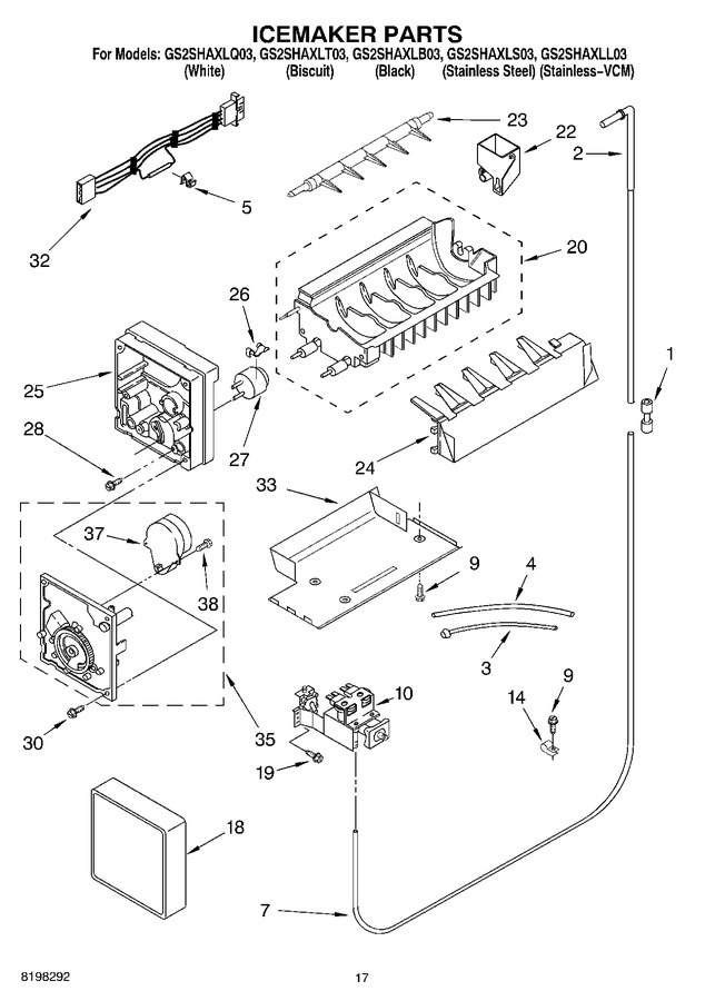 Diagram for GS2SHAXLB03