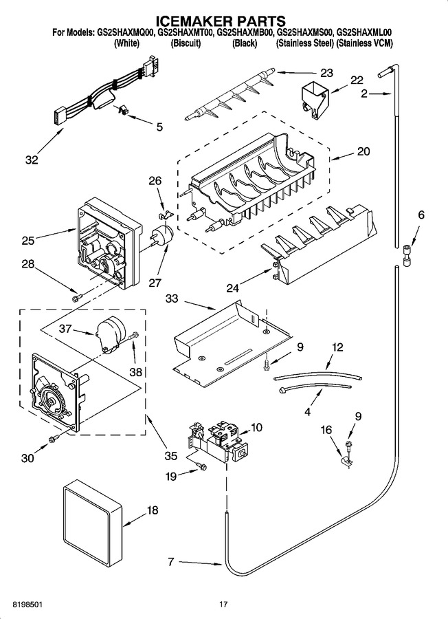 Diagram for GS2SHAXMQ00