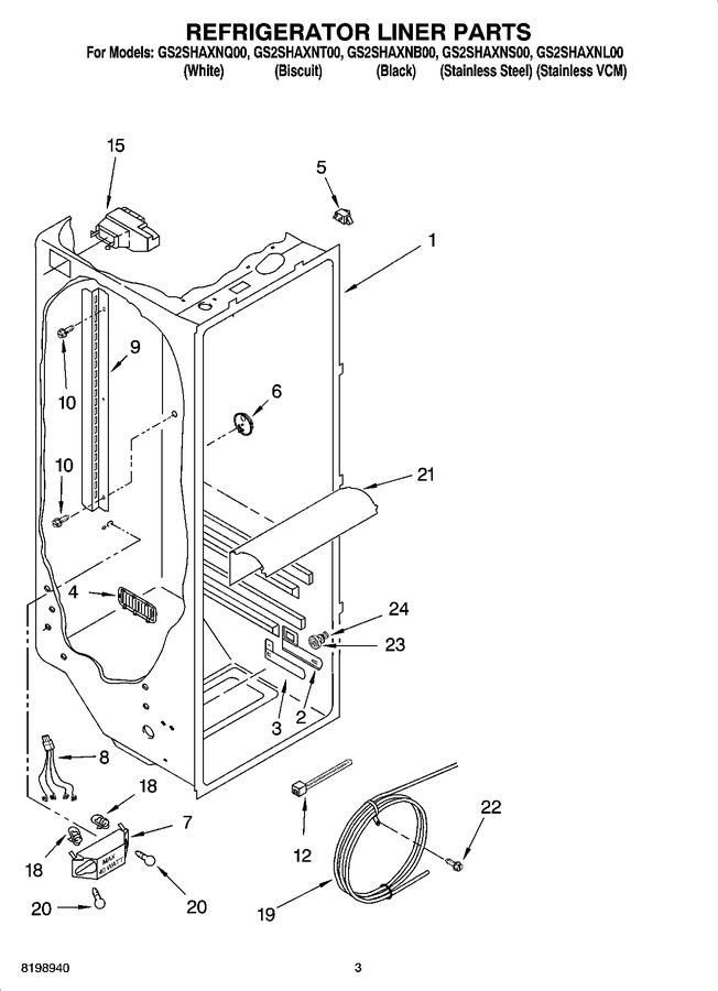 Diagram for GS2SHAXNT00