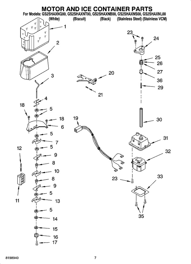 Diagram for GS2SHAXNT00