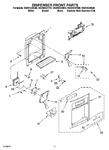 Diagram for 08 - Dispenser Front Parts